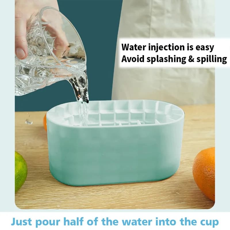 Seau à glace rond en silicone