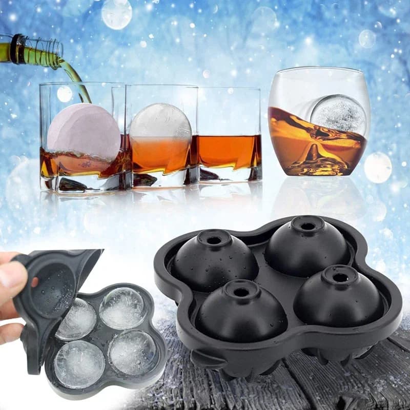 Bac à glaçons pour boules de glace