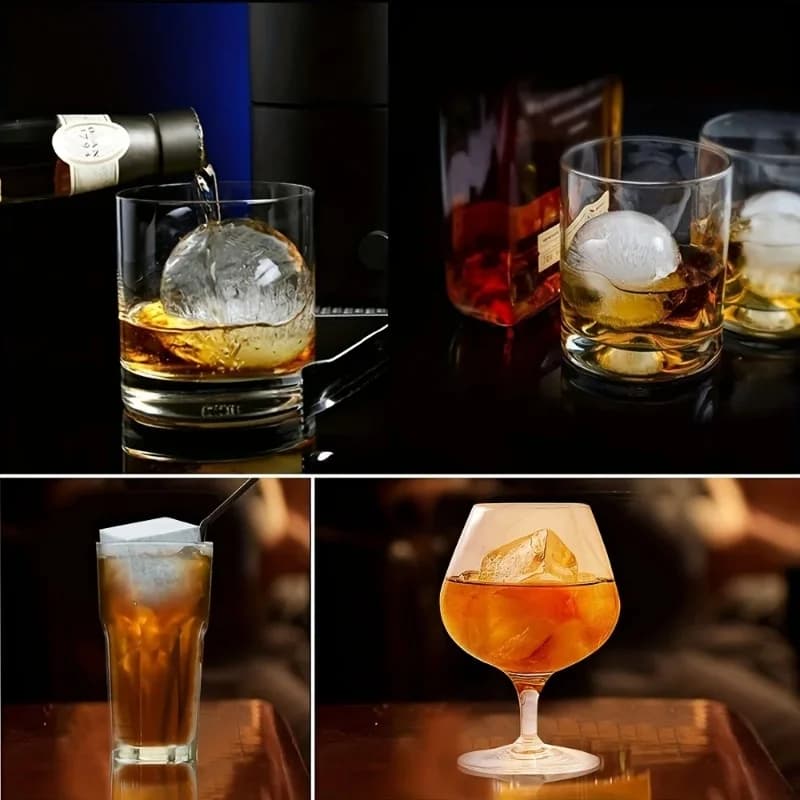 Bac à glaçons pour boules de glace